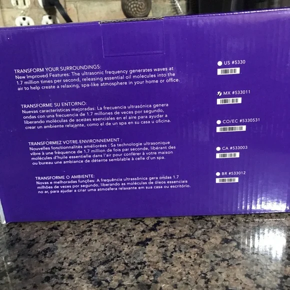 Young Living Dewdrop diffuser very easy to use,can run 10 hours on intermittent - Picture 4 of 5